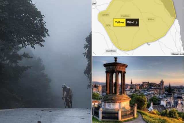 Edinburgh weather: Here is what the weather is going to be like in Edinburgh hour by hour as a Yellow weather warning is issued