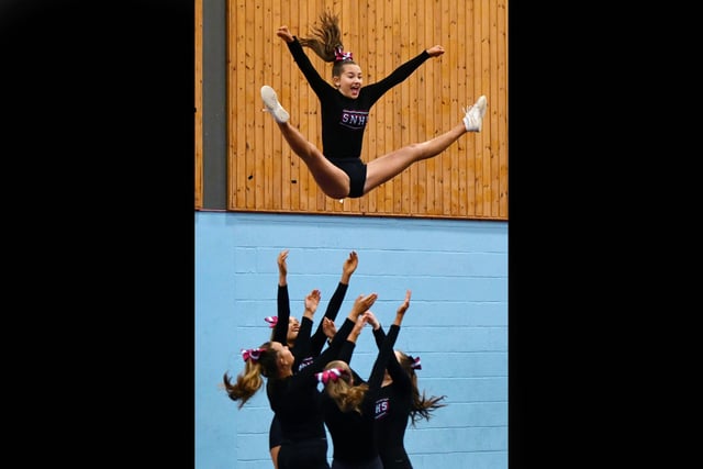 Scottish Schools Cheerleading competition 2020.