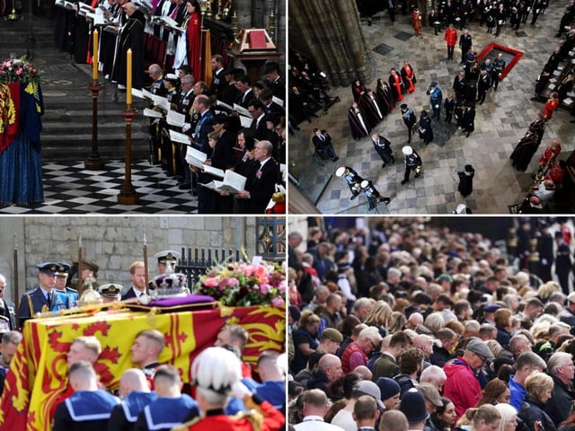 Queen's funeral: 10 photos of Queen Elizabeth II's London funeral, attended by Joe Biden and King Charles III