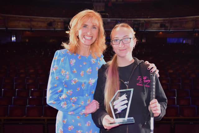 Samantha Gough from Lasswade was recognised for her sporting achievements and her volunteer work.