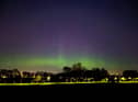 One Edinburgh local captured the colourful Northern Lights display over the Capital's Inverleith Park.