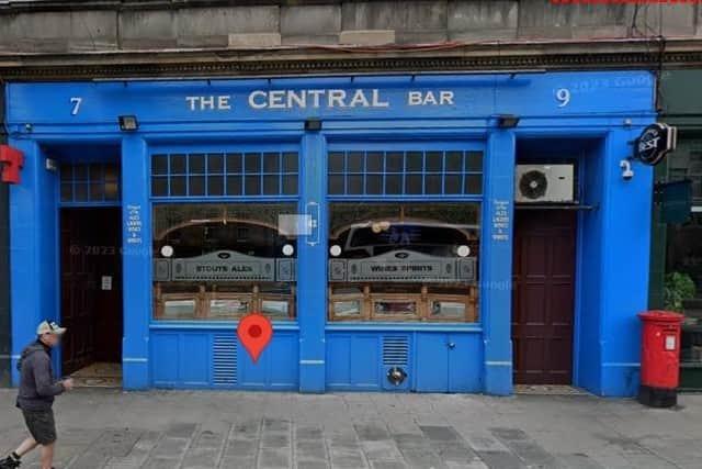 The Central bar at the foot of Leith Walk is an old, locals' bar. It was originally built in 1899, next to Leith's former Central Station which closed in 1972. Today the tram tracks run down the Walk past the bar. It has distinctive mosaics on the walls, tall mirrors and big tiled panels of traditional sporting scenes. It's cellar appeared in Trainspotting 2 as the location for Begbie and Sickboy’s reunion.