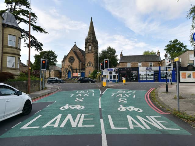 The Manse Road bus gate is one of the most controversial features of the Corstorphine low traffic neighbourhood.