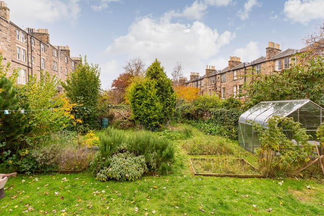 Situated to the rear of the property, the large garden offers plenty of space for garden furniture and areas for planting with the enclosed area also featuring a greenhouse