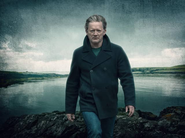 DI Jimmy Perez, played by Douglas Henshall, has returned to our screens for Season 6 of Shetland. Photo: BBC/ITV Studios/Silverprint/Mark Mainz