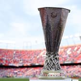 The Europa League trophy. Picture: Alex Grimm/Getty