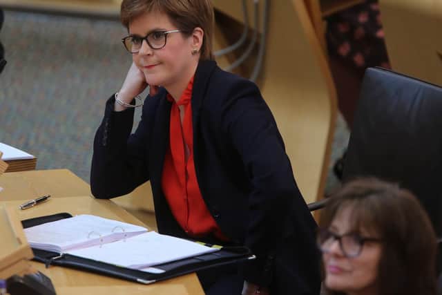 Nicola Sturgeon escalated the war of words with the UK Government over air bridges