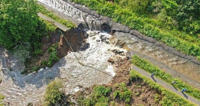 Following last week’s severe weather, which resulted in a breach of the Union Canal, Scottish Canals has now carried out a series of initial works.