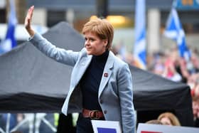 Nicola Sturgeon's government presides over a country with Third World life-expectancy in the poorest areas (Picture: Jeff J Mitchell/Getty Images)