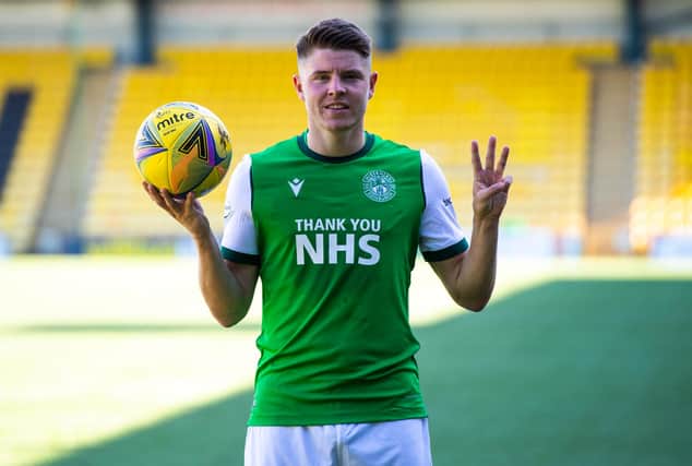Kevin Nisbet's form for Hibs attracted serious interest in the January transfer window. Picture: SNS