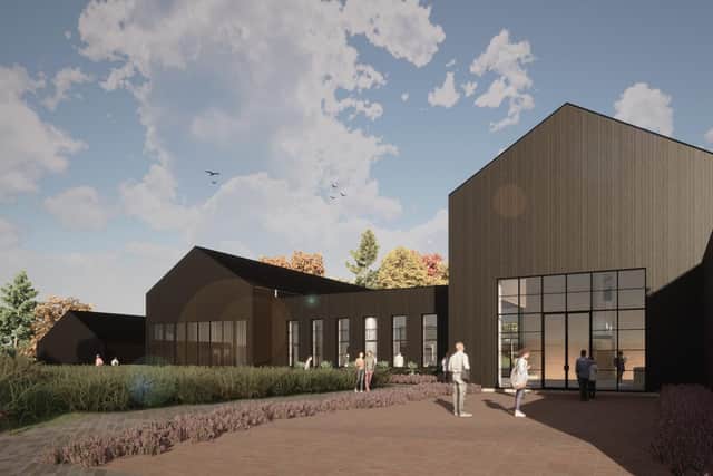 Jupiter Artland is planning to expand into a new building which will have a distillery, exhibition spaces, shop and cafe.