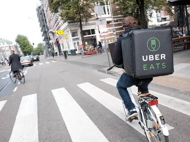 Uber Eats have seen a surge in Edinburgh restaurants signing up to their service