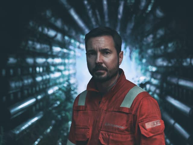 Martin Compston stars as Fulmer in the six-part thriller, The Rig (Picture: Amazon Prime Video/PA)