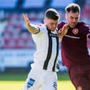 Michael Smith impressed for Hearts against Dunfermline.