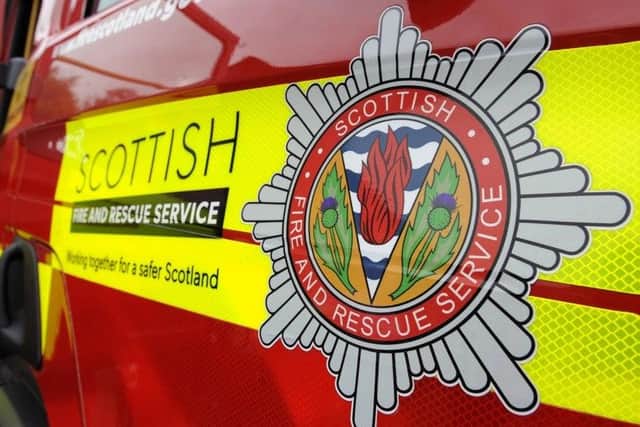 An investigation is underway after a man died following a fire in a Fife flat.