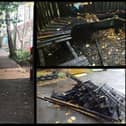 The Yard charity in Edinburgh had its wooden boardwalk destroyed by vandals