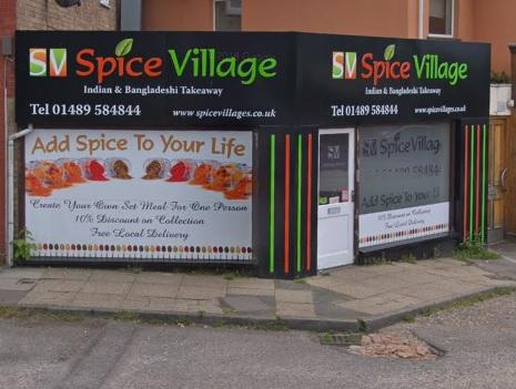 Spice Village, in Barnes Lane, Sarisbury Green, received a three rating on February 3, according to the Food Standards Agency website.