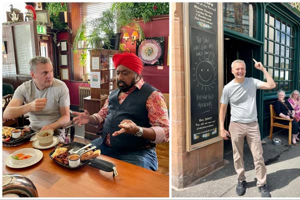 The owners of Roseleaf Bar Cafe, at Sandport Place in Edinburgh,  have said business is booming after they appeared in Netflix show Somebody Feed Phil. Photos: Roseleaf Bar Cafe,