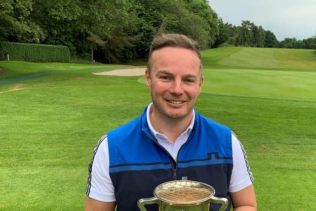 Duddingston club champion is the first player to win the Inter Cities Cup representing teams from both the east and west. Picture: Duddingston Golf Club