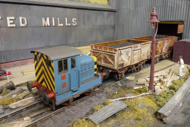 Shunting of Coal at Union Mills.