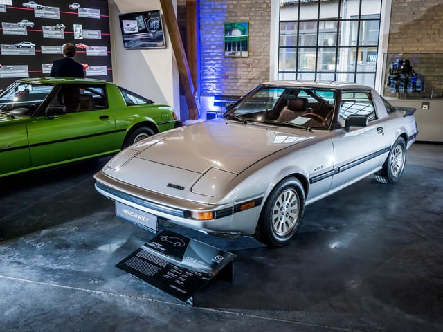 I guess if you’re going to have an RX-7 — the finest example of a rotary sports car — in your collection, it should be the one which was gifted by Mazda to the creator of the engine, Dr Felix Wankel. Obviously a very kind gesture. But there was just one problem: Dr Wankel didn’t have a driving licence.