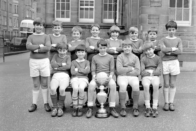 The Bruntsfield Primary boys won the school board cup back in 1971.