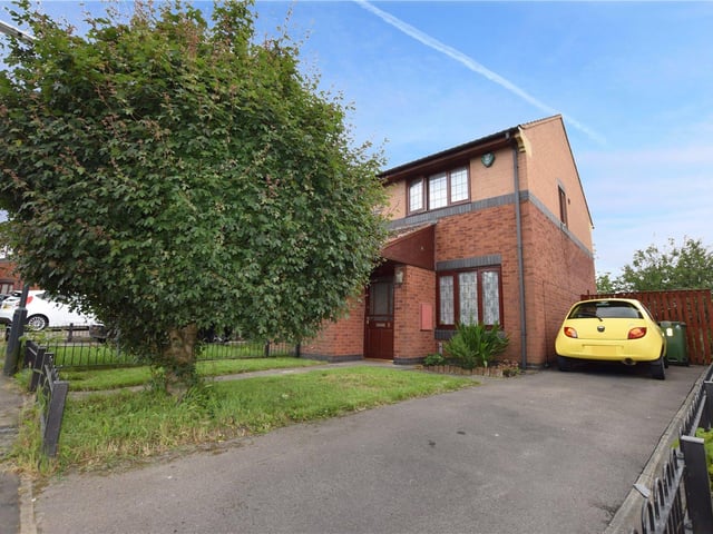 Available to buy on 50 per cent shared ownership basis, this three bedroom home is ideal for first-time buyers and benefits from a private enclosed garden and a driveway with space for two cars. GBP: 62,500