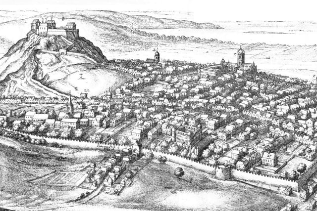 There are several famous Johns who hail from Edinburgh - one being Sir John Smith of Grothill. The landowner and merchant served as Lord Provost of Edinburgh in the 17th century - from 1643 to 1646, when the city looked like the above picture.