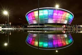 The SSE Hydro indoor arena building on the banks of the Clyde, Glasgow took 12 years to reach fruition