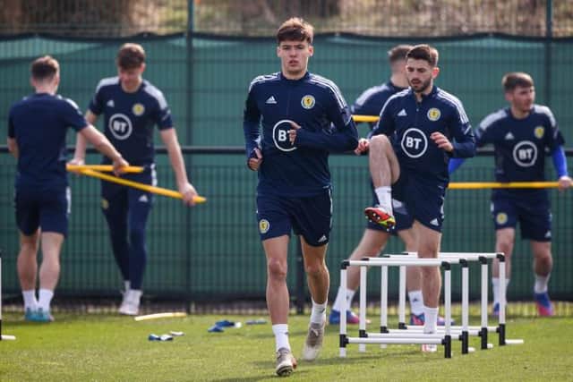Bologna defender Aaron Hickey is in contention to make his senior Scotland debut against Poland at Hampden on Thursday. (Photo by Craig Williamson / SNS Group)
