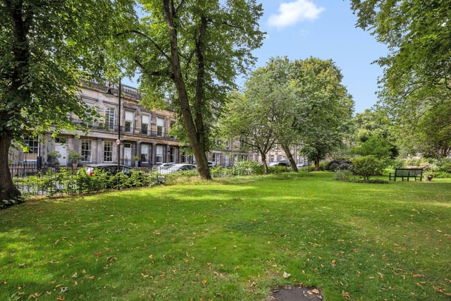 The property also benefits from access to St Bernard's Crescent Gardens for a small annual fee.