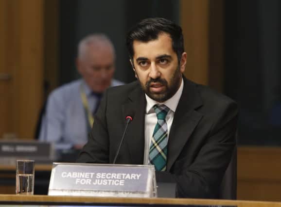Humza Yousaf, Cabinet Secretary for Justice appearing before the Justice Committee to give evidence on the Hate Crime and Public Order (Scotland) Bill