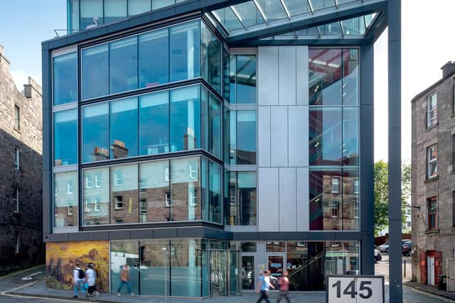 The 145 Morrison Street building is located in Edinburgh’s Exchange financial services district. It provides some 26,900 square feet of grade A office accommodation over ground and four upper floors. Picture: McAteer Photograph