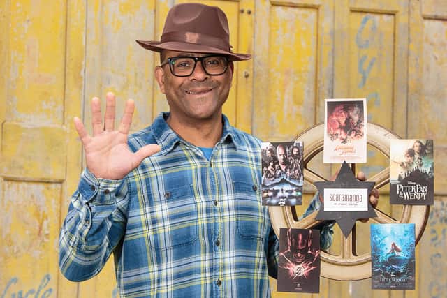 Scaramanga owner Carl Morenikeji is celebrating his firm’s reputation as a go-to supplier to Hollywood confirmed by five films with his products opening in just nine weeks. Picture: ASM Media & PR.
