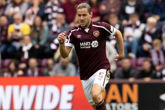 Peter Haring is enjoying his time at Hearts. (Photo by Alan Harvey / SNS Group)