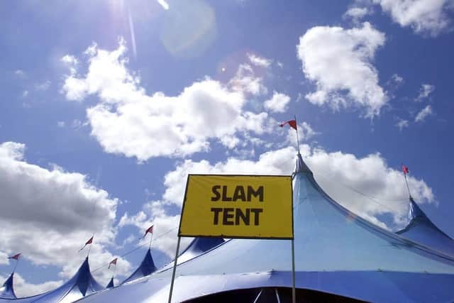 The Slam Tent was one of the most popular attractions at T in the Park for 20 years.