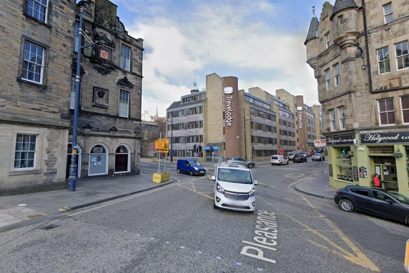 This junction in Edinburgh's Old Town was named as another dangerous junction by the Council. Six casualties have occurred in the last five years at the junction, which links Pleasance, Cowgate, St Mary's Street and Holyrood Road.