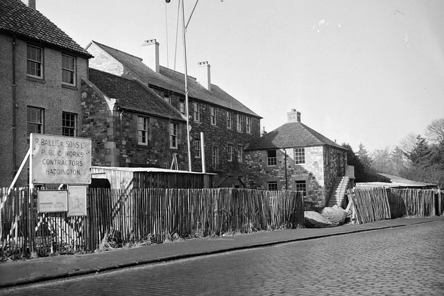 Haddington's Hardgate housing scheme in April 1960.
