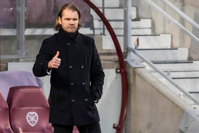 Robbie Neilson is keen to get the size and age of the squad down next season. Picture: SNS