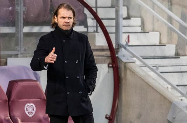 Robbie Neilson is keen to get the size and age of the squad down next season. Picture: SNS