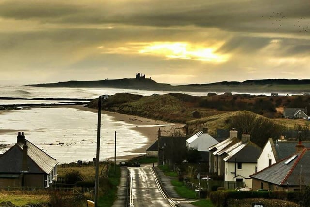 A village on the coast with a terrific sandy beach. It's accessible only by road from High Newton, making it one of the less-visited spots on the Northumberland coastline. Photo from reader Tony Waterston.