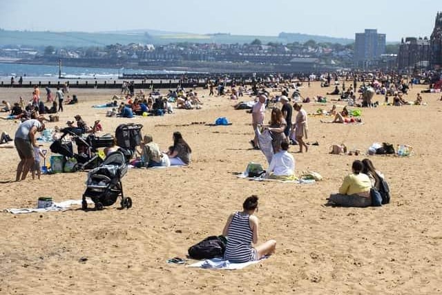 Where: Portobello. What: The sandy beach is packed to the rafters when the sun shines and attacts people from all over the city.