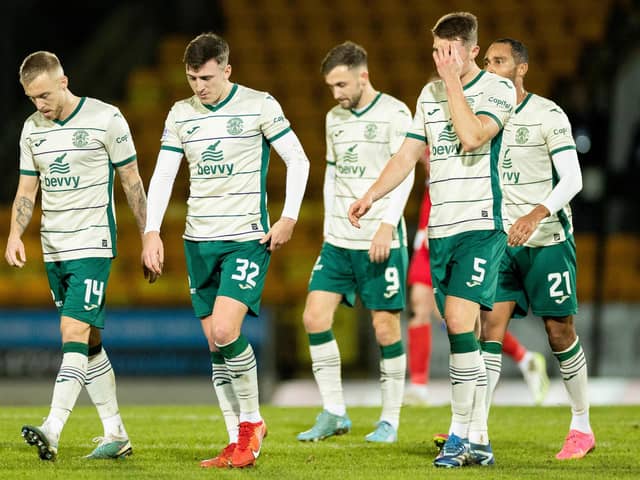 The Hibs players knew their display against St Johnstone at McDiarmid was nowhere near good enough.