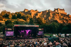 The Edinburgh Summer Sessions were launched in West Princes Street Gardens in 2018. Picture: DF Concerts