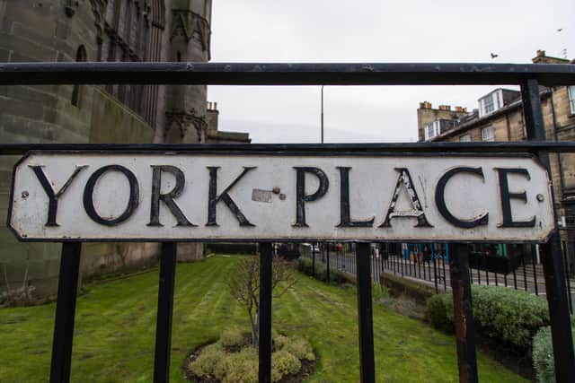 York Place in Edinburgh city centre will be closed for eight weeks.