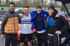 Edinburgh Athletic Club’s male team triumphed at the annual Scottish Veteran Harriers relay event