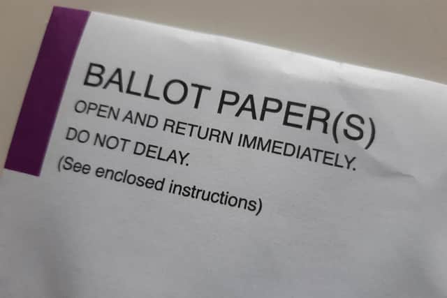 Postal ballots will have arrived at many homes, and may well have already been completed and returned.