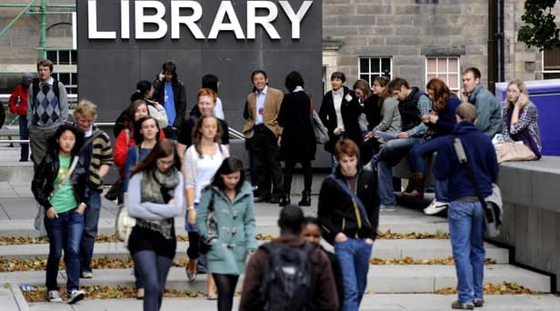 Universities rely on foreign students to help cover the cost of educating Scottish students (Picture: Jane Barlow)