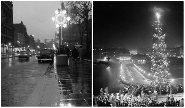 We take a look at how Edinburgh has celebrated the festive season in years gone by.