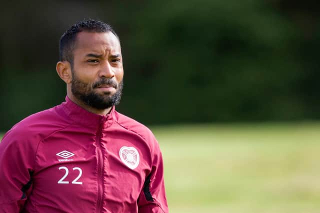 Hearts midfielder Loic Damour wants to play regularly.